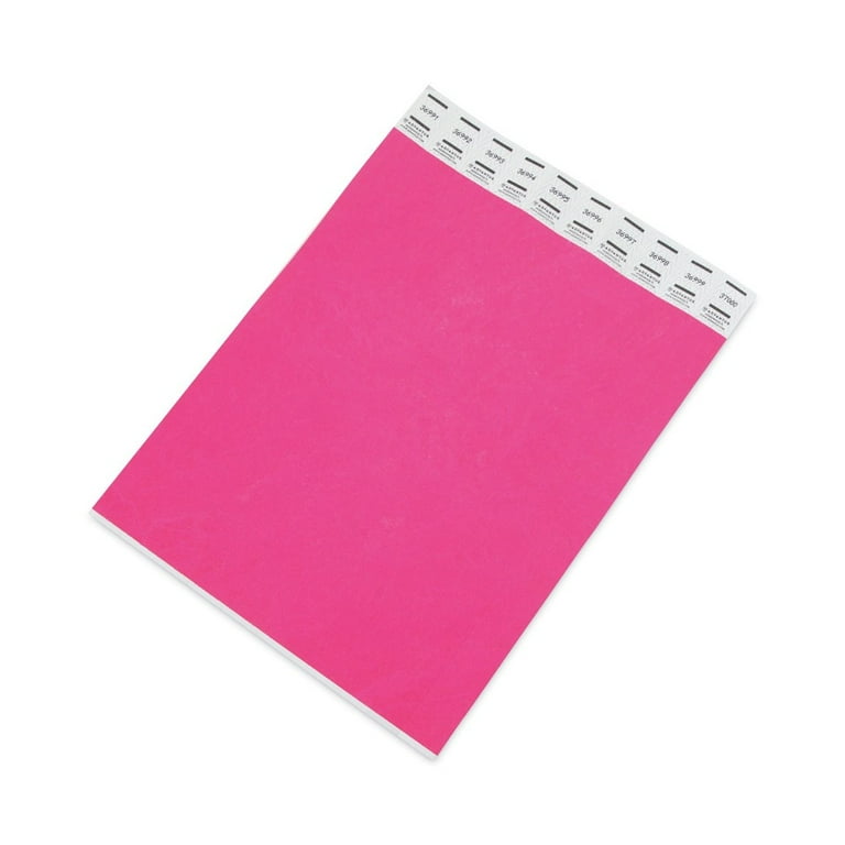 Crowd Management Wristbands, Sequentially Numbered, 9.75 Crowd Management Wristbands, Sequentially Numbered, 9.75