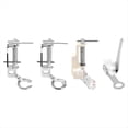 thumbnail image 3 of 4PCS Large Metal Darning/Free Motion Presser Foot Set for Low Shank Singer, , & More Sewing Machines,4 * Presser Foot Set, 3 of 7