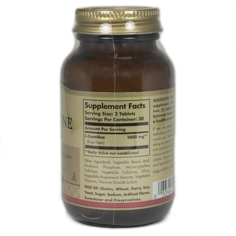 solgar l'carnitine Solgar L-Carnitine -- 500 mg main image 1