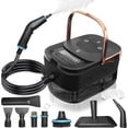 thumbnail image 1 of 2500w Portable Steam Cleaner, 1.3L Handheld High Pressure Steam Machine, 15 Seconds Fast Heating - 6 Gear Adjustment Multifunctional Steam Cleaner, S, 1 of 7