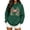 Army Green, variant on Hoodies for Women Oversized Crab Ladies Summer Lightweight Hooded Sweatshirt Ocean Beach Graphic Pullover Long Sleeve Hoodie Top with Pocket