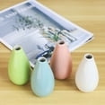 thumbnail image 3 of Promotion!Ceramic Vase Hydroponic Small Vase Light Bottle for Home Decoration White, 3 of 8