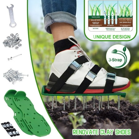 

CHGBMOK Aerobic Shoes Garden Art Loosening Garden Tools Spikes on Clearance