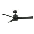 thumbnail image 3 of Axis Indoor and Outdoor 3-Blade Smart Ceiling Fan 52in Matte Black with 3000K LED Light Kit and Remote Control, 3 of 4