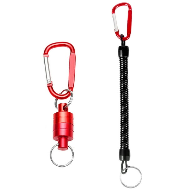 Abody 3pcs Fly Fishing Magnetic Net Release Holder Fishing Lanyard Magnetic  Keeper Magnet Clip Landing Net Connector 