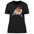 thumbnail image 1 of Currant Red Sparrow T-Shirt Women -Image by Shutterstock, Female Small, 1 of 2