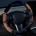 thumbnail image 2 of Taurus Constellation Steering Wheel Cover 14.5 Inch Printing PVC Leather Auto Accessories Car Wheel Covers Steering Wheel Covers, 2 of 6