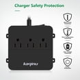 thumbnail image 3 of Power Strip para montaje en pared con 4 puertos USB y 3 enchufes, 3 of 7