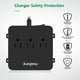 thumbnail image 3 of Power Strip para montaje en pared con 4 puertos USB y 3 enchufes, 3 of 7