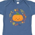 thumbnail image 4 of Inktastic Thanksgiving Wreath Autumn Fall Pumpkin Boys or Girls Baby Bodysuit, 4 of 5