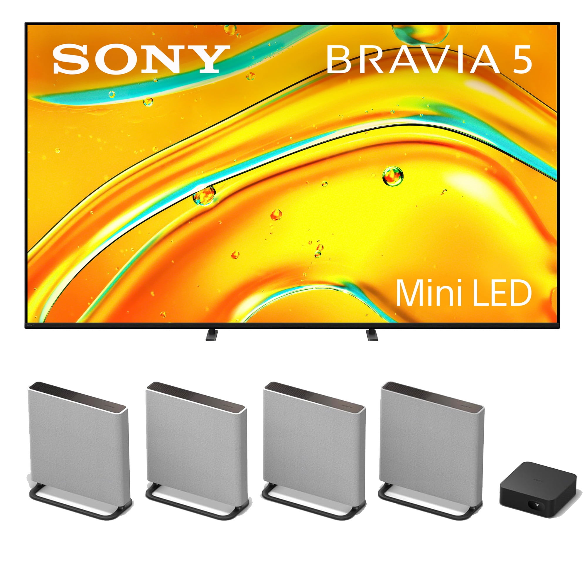 Sony K-65XR50 Mini LED 4K HDR TV with a HT-A9M2 BRAVIA Soundbar (2025)