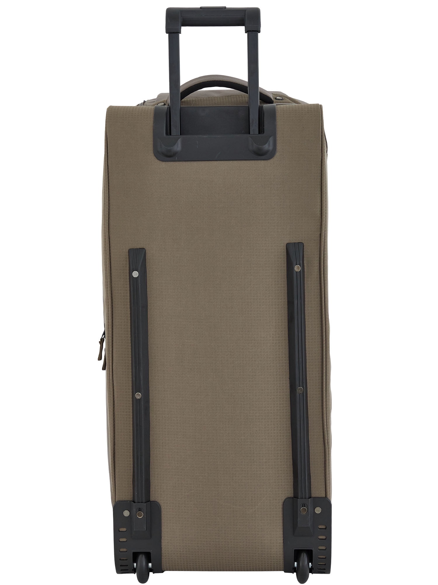 Wrangler 30" Polyester Drop-Bottom Rolling Travel Duffel w/ Interior Toiletry Pocket - Fallen Rock