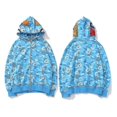 thumbnail image 1 of Mens Hoodie Camo Loose Zipper Jacket Sweatershirt For Men Boy zhangyuxiang LED, 1 of 2