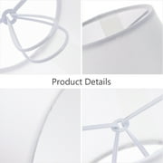 NUOLUX Lamp Shade Clip On Bulb Table Light Shade Small Lamp Shade for Light Fixtures