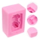thumbnail image 4 of EeaseMX Molde de fondant para bebé durmiendo, hecho a mano, para jabón, para hornear pasteles, decoración (rosa), 4 of 7