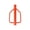 Orange, variant on EastVita Post Hole Driver 8 LB 12 LB 18 LB 30 LB 37 LB Fence Post Driver T Post Driver Metal Manual Fence Post Hammer With Handle For Installing Fence Posts