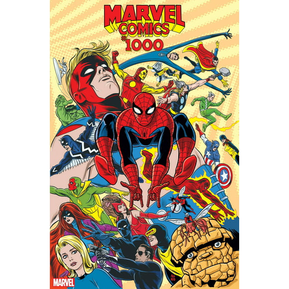 Marvel Comics #1000 [Mike Allred 1960's Variant Cover]