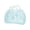 Blue, variant on 10"x 4.2"x 8.7" Small Plastic Jelly Bags - Reusable Gift Basket | Beach Bag, Bridal, Easter Basket For Women Men