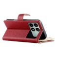 thumbnail image 4 of Funda cartera GANGXUN para Xiaomi Poco X6 Pro 5G , cuero PU con tarjetero, cremallera, correa de mano, soporte y protección 1169°, 4 of 6
