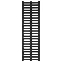 LOLIPPYY Black Plastic Channel Grate for Sewer Drainage, Easy Installation for Kitchen and Bathroom Use