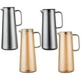 thumbnail image 4 of Borosilicate Glass Carafe With Lid - Heat Resistant Water Pitcher for Hot & Cold Beverages, Dishwasher Safe (Amber, Gray), 4 of 7