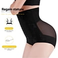 thumbnail image 4 of Pantalones de entrenamiento de cintura para mujer, ropa para moldear el cuerpo, levantamiento de glúteos, pantalones cortos de cintura alta con doble control de cadera, ropa para moldear el cuerpo,, 4 of 5