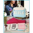 thumbnail image 6 of Soda Candy Bible Cover Case for Women, Large Chenille Letter Bible Bag with Shoulder Strap Bible Carrying Tote Bags for Bible Study Accessories, for Women Lady, 6 of 7