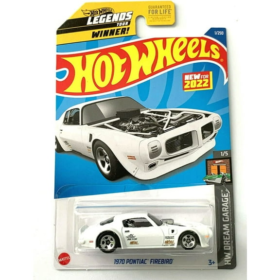 Hot Wheels 1970 Pontiac Firebird HW Dream Garage 1/5 1/250 - Assorted