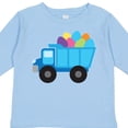 thumbnail image 4 of Inktastic Easter Egg Truck Boys Boys Long Sleeve Toddler T-Shirt, 4 of 5