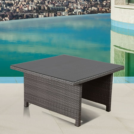 Bellagio Patio - Atlantic Bellagio Wicker Patio Low Dining Table