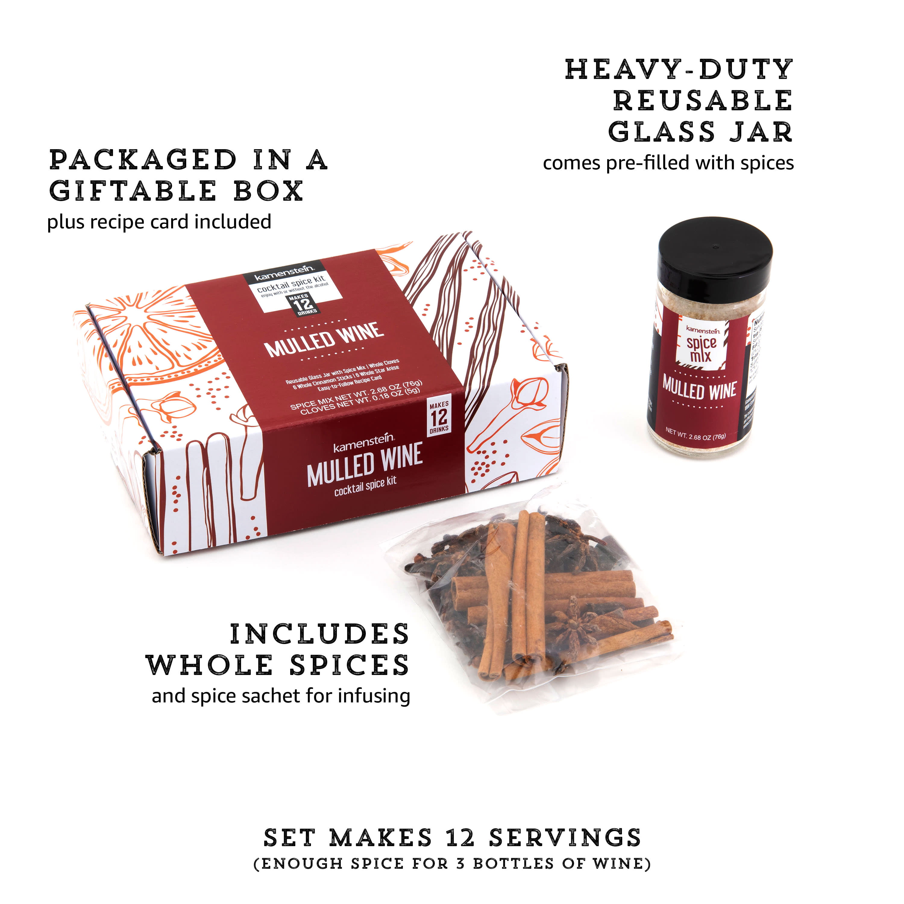 Mulled Wine Christmas Gift Set — Shakers & Makers