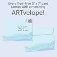 thumbnail image 3 of Tree-Free Greetings Holiday Greeting Card 12 Pack, 100% Recycled Paper, 5x7, Winter Birds (HP25228), 3 of 5
