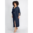 thumbnail image 4 of Catherines Women's Plus Size V-Neck Twist Maxi Dress, 4 of 6