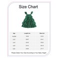 thumbnail image 2 of 2T Toddler Baby Girls Clothes Baby Girls Dress 2-3T Baby Girls Sleeveless Suspender Dress Layered Polka Dots Dress Green, 2 of 8