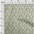 thumbnail image 2 of oneOone Polyester Spandex Dark Mustard Fabric Floral Sewing Craft Projects Fabric Prints By Yard 56 Inch Wide, 2 of 4