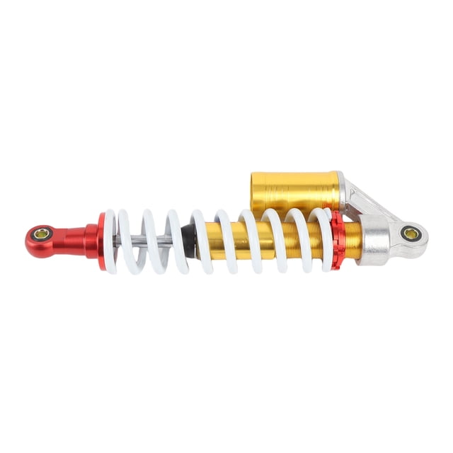 Absorbedor de Choque de Motocicleta Ajustable, Aleación de Aluminio 350 mm 13.78in Amortiguador de Choque de Resorte Ajustable Alta Dureza Para Atv Bike Bike Go Kart Scooter
