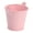 Pink, variant on YIEMEEN Mini Flower Pot with Handle Metal Barrel Planter Succulent Hanging Bucket for Home Outdoor Garden Yard Fence Hanging