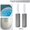 thumbnail image 1 of Strong Toilet Brush Set Pumice Stone Cleaner for Dead Corners 2pcs Pack, 1 of 12