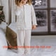 thumbnail image 1 of Conjuntos a juego de Navidad para la familia, ropa para niños y niñas, pijamas de terciopelo rojo, conjunto de pijama verde, blanco crema, ropa de dormir 2023, 1 of 4