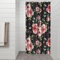 thumbnail image 3 of Spring Flowers Shower Curtain - Fresh Seasonal Blooms and Butterflies, 36x72 Inches, 3 of 5