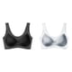 thumbnail image 1 of Sujetadores de 1/2 uds/3 uds para mujer, sujetador ultrafino sin aros sin costuras, Bralette transpirable para dormir, Sujetador deportivo, chaleco, ropa interior de talla grande M-7XL Tan Jianjun unisex, 1 of 2