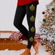 thumbnail image 1 of MKLEKYY Leggings deportivos para mujer Leggings para mujer Leggings de entrenamiento Pantalones con estampado navideño de bloques de color Leggings suaves y elásticos 4126, 1 of 4