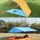 thumbnail image 4 of Naiovety Toldo parasol para acampar, toldo impermeable, cubierta superior, senderismo, pesca, ciclismo, refugio, carpa plegable, trampa, estera, carpas S Naiovety OD025911-02, 4 of 6