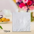 thumbnail image 6 of Handkerchief,White Woman Handkerchief Soft Suit Hankies,Square Pocket Handkerchief Lace,Soft Ladies Hanky Pocket Square,Bridal Wedding Handkerchief Towel Gents Prom,Bandanas style C, 6 of 9