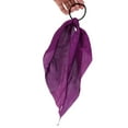 thumbnail image 4 of Unique Bargains 1 Pc Solid Triangle Ribbon Hair Elastic Band for Home Dark Purple, 4 of 5