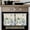 Beige, variant on Green Blue Pumpkins Fall Kitchen Towels Set of 4, Water Absorbent Dish Towel, Thanksgiving Eucalyptus Leaves Wooden Decorative Hand Towels - Quick Drying Cloth for Cooking Baking, 18x28 Inch
