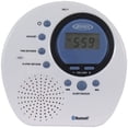 thumbnail image 2 of Jensen JWM-160 Résistant à l'Eau Numérique AM & FM Bluetooth Douche Radio-Réveil, 2 of 2