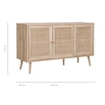 thumbnail image 3 of Credenza Bufetera Top Living con 3 Puertas de Ratán, 3 of 7