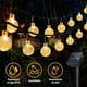thumbnail image 2 of Guirnaldas De Luces Led Solares Exterior 12m 100 Focos, 2 of 9