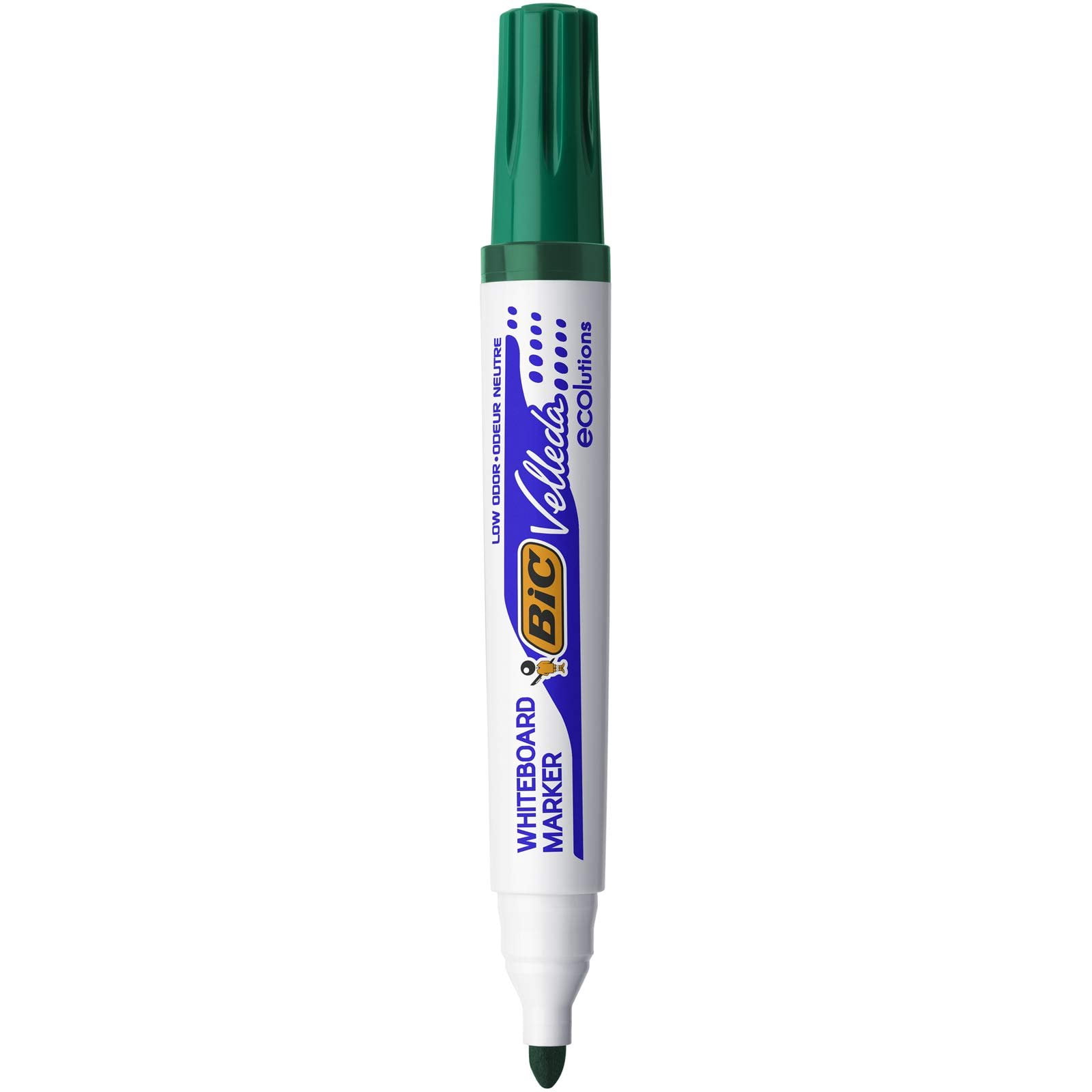 BIC Velleda 1701 ECOlutions Whiteboard Pens - Green, Box of 12